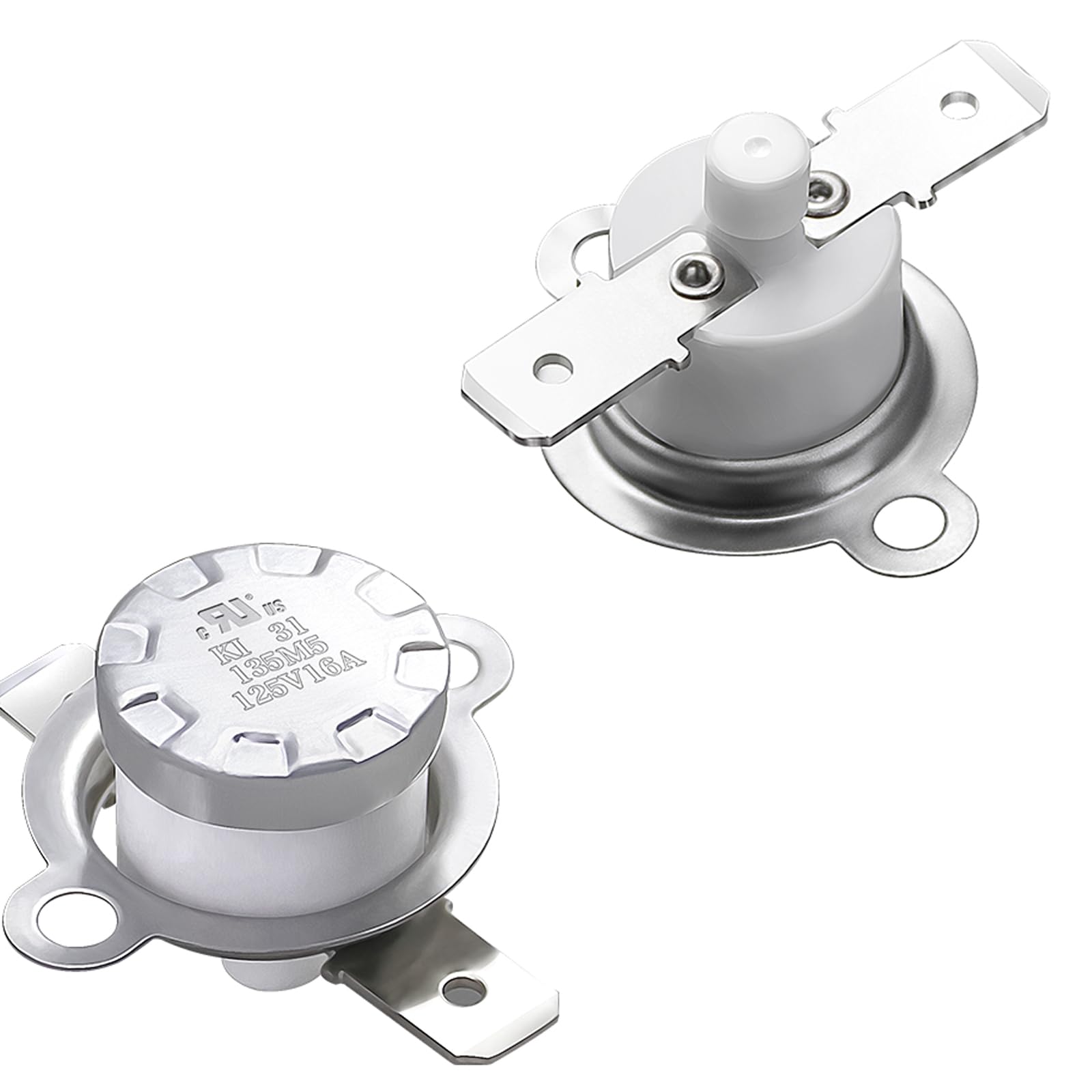 Awozkcd UL Manual Reset KSD301 125V 16A Thermostat, Circuit Off at